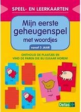 SPEEL- EN LEERKAARTEN - MIJN EERSTE GEHEUGENSPEL MET WOORDJE ()